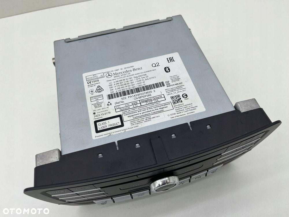 MERCEDES W176 RADIO CZYTNIK NAWIGACJA A2469009916 - 4