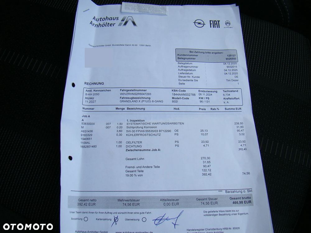 Opel Grandland 1.2 DI Automatik GS Line - 19