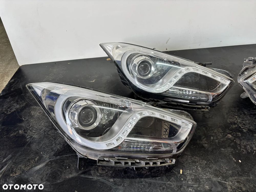 Lampy przednie Hyundai i40 2013r. LED H7 EUROPA - 2
