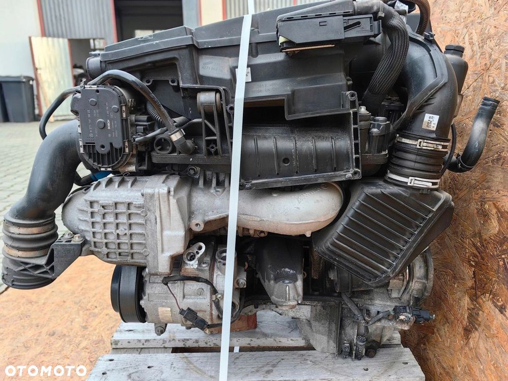 Silnik kompletny Mercedes w204 M271 KE18 1.8 kompresor 184KM GWARANCJA - 8
