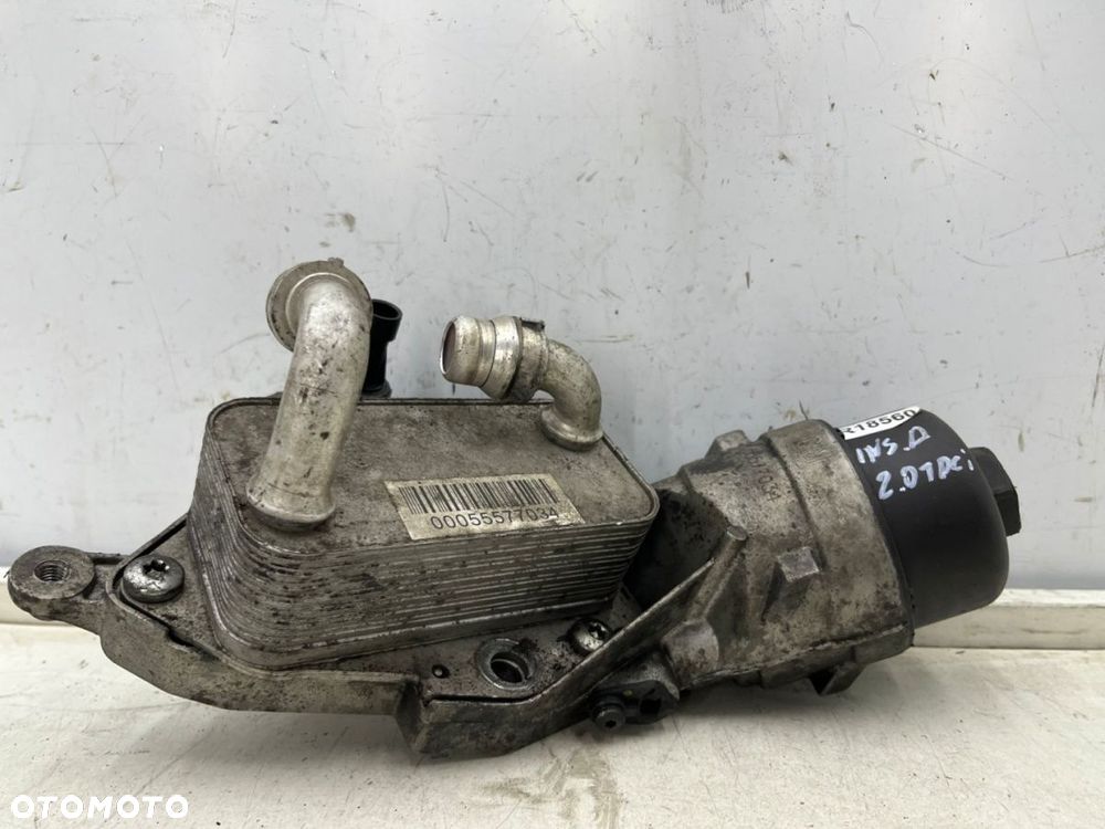Obudowa filtra oleju Opel Insignia A Astra J Zafira C 08-17r. 2.0 CDTi podstawa chłodniczka 55577034 - 3