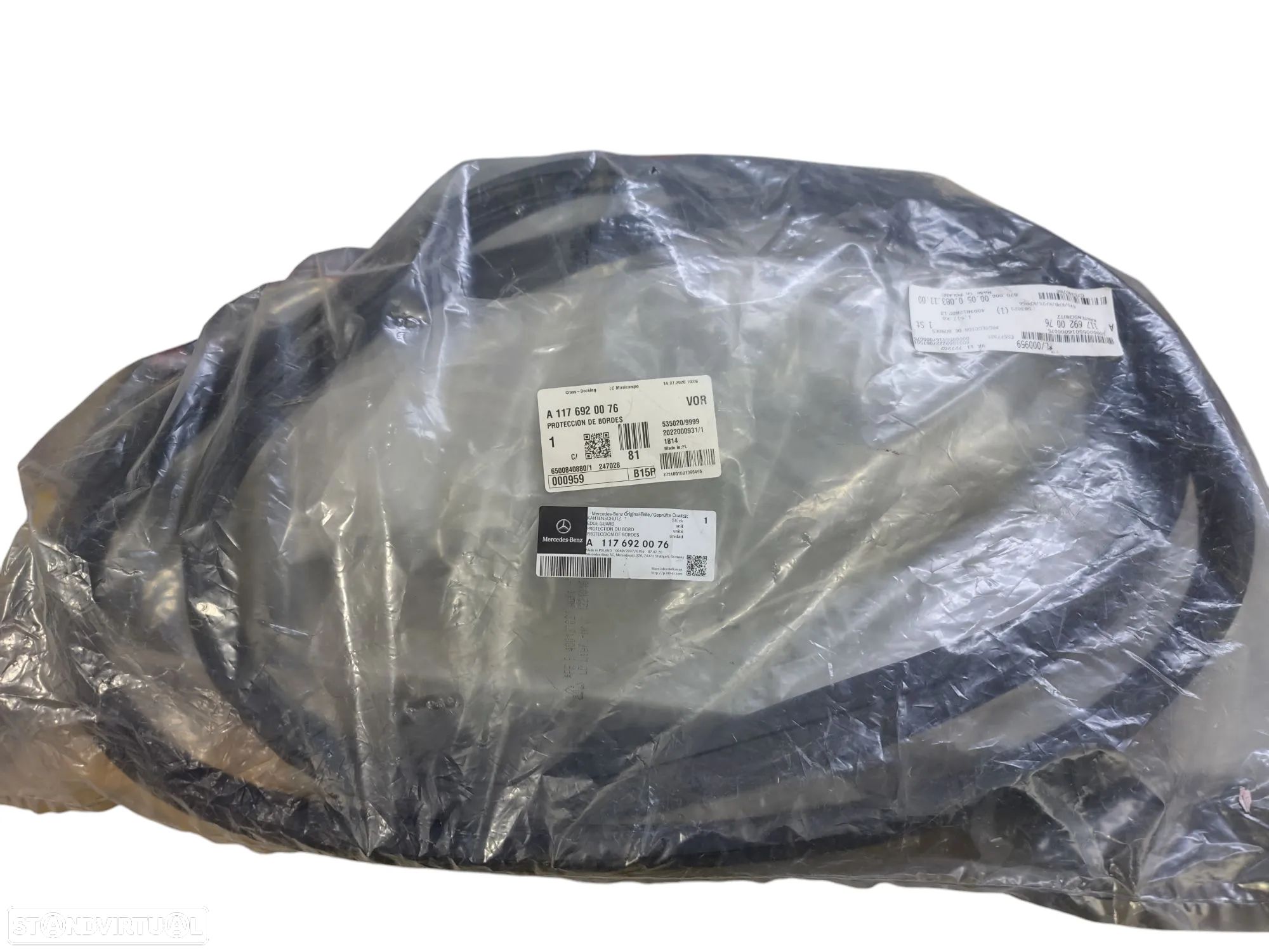 Borracha Porta Frente Nova Original Mercedes CLA Coupé C117 X117 W117 A1176920076 - 1