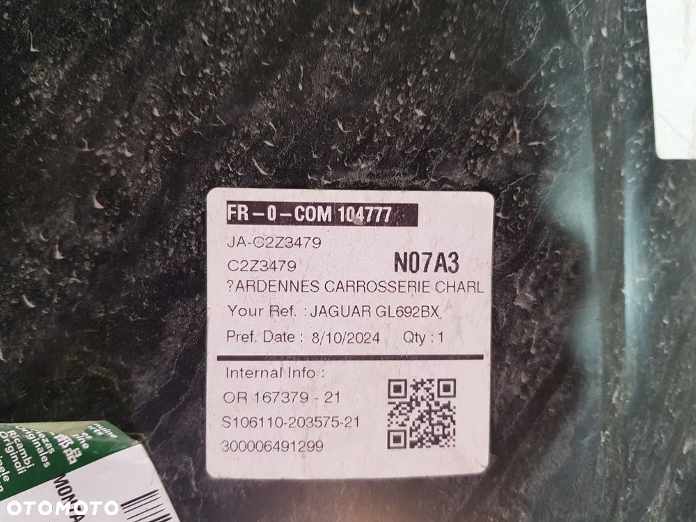 JAGUAR XF X250 I 1 NADKOLE PRZÓD PRZEDNIE LEWE NOWE ORYGINAŁ - 6