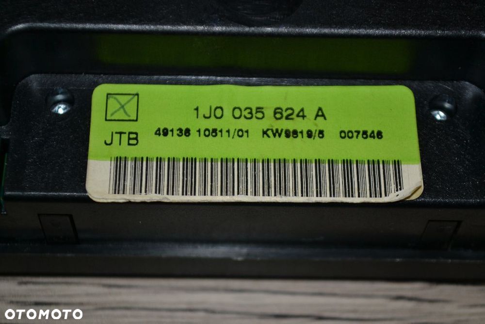 VW PASSAT B5 GOLF IV BORA SHARAN KOREKTOR DŹWIĘKU DSP 1J0035624A - 3