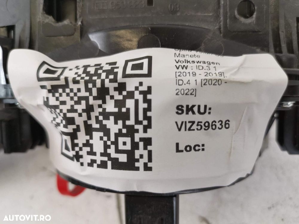 Spira Volan Cu Manete Volkswagen VW  ID.3 1 [2019 - 2019], ID.4 1 [202 - 8