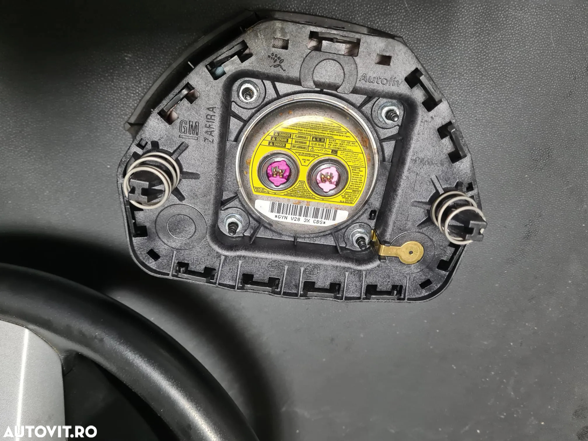 Volan piele cu comenzi Opel Zafira b, Astra h - 3