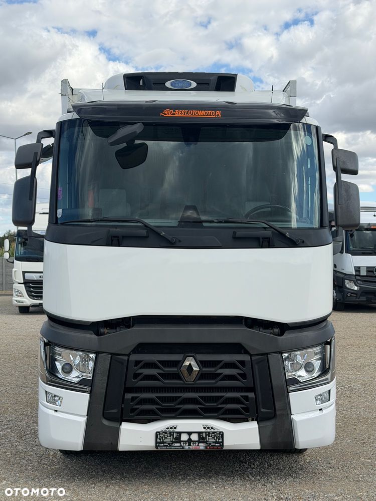 Renault T380 / CHŁODNIA / DRZWI-WINDA / 18 EUROPALET / AUTOMAT / SYPIALKA / CARRIER / 410 TYŚ KM / SPROWADZONA - 7