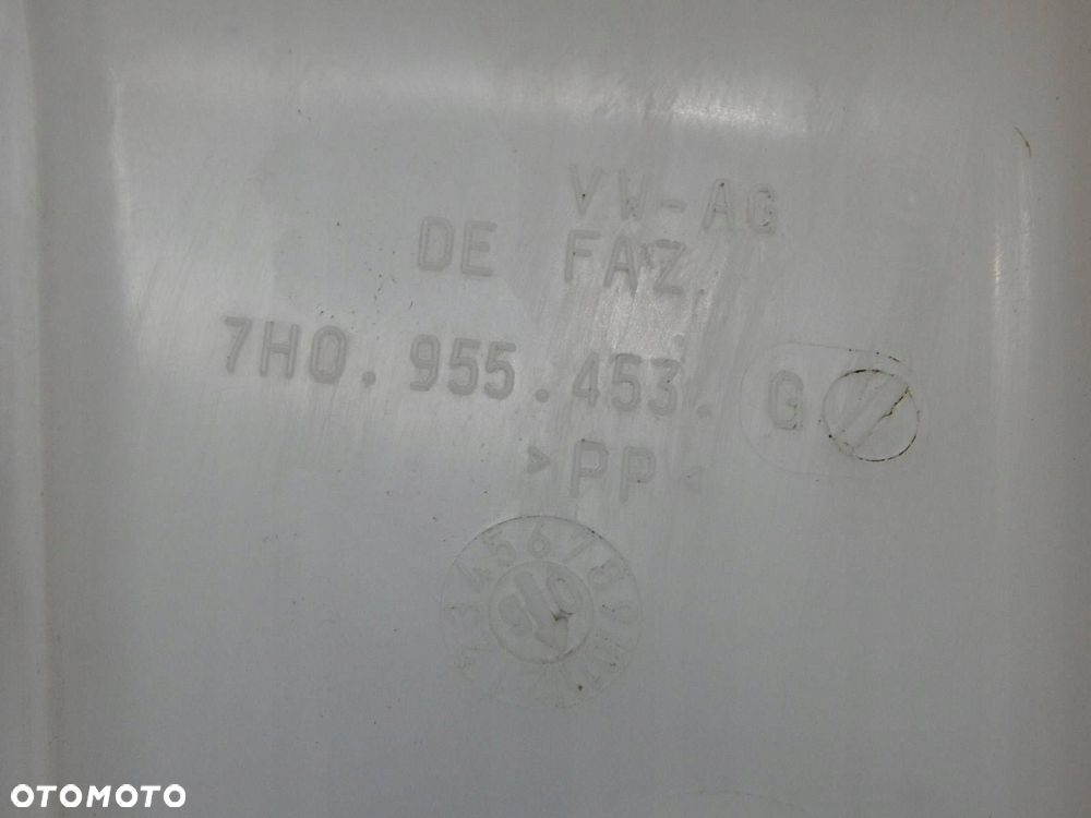 vw t5 zbiorniczek płynu spryskiwaczy zbiornik 7h0955453g - 3