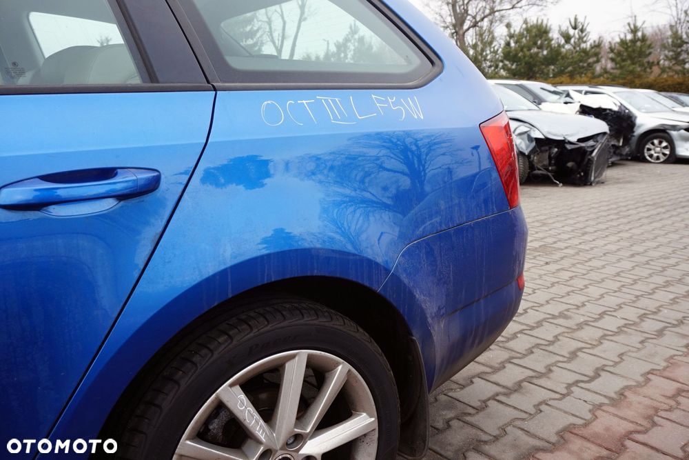 ĆWIARTKA BŁOTNIK TYLNY LEWY OCTAVIA LF5W III 5E5 KOMBI  SKODA 2012-2016 - 3