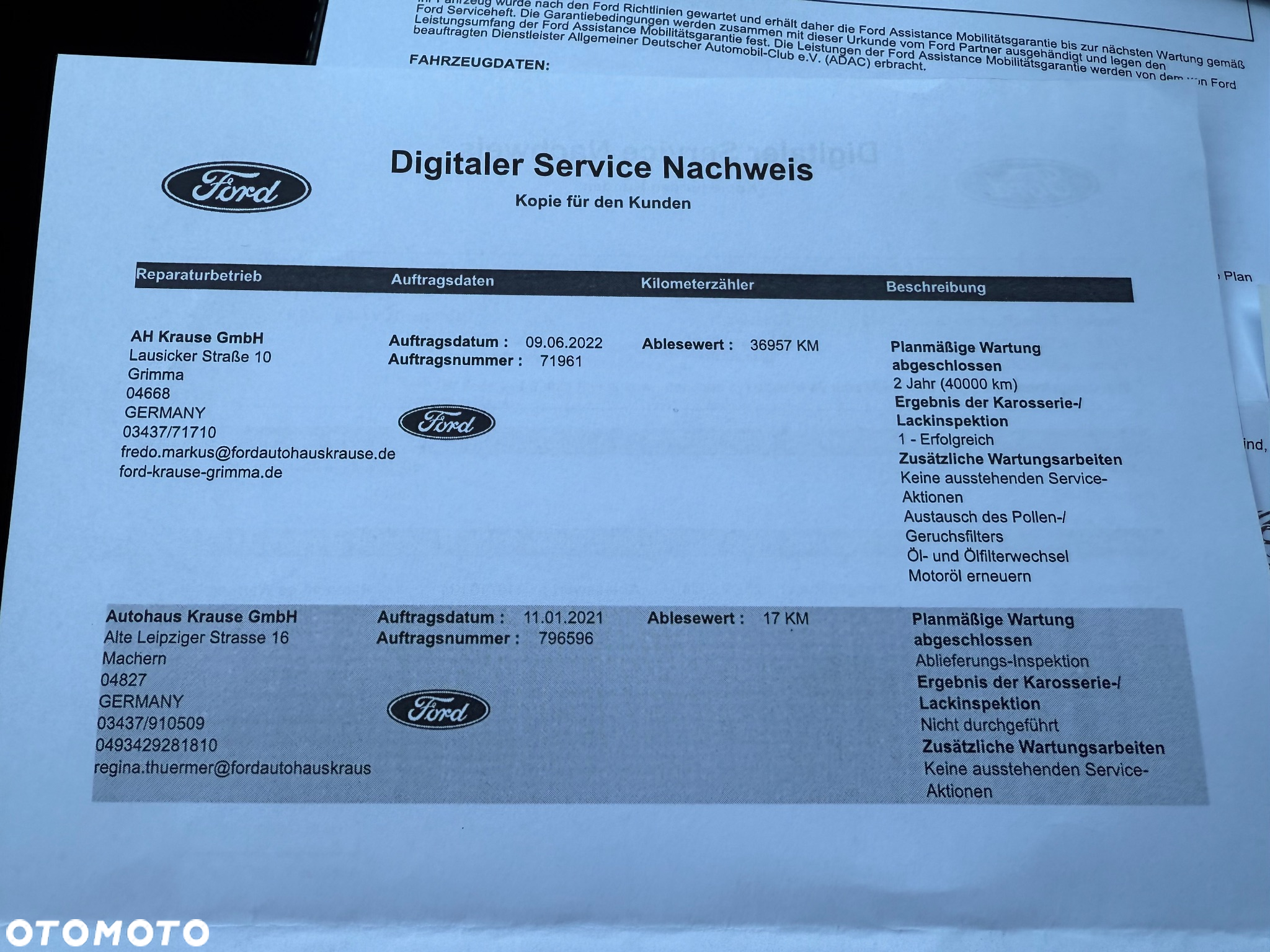 Ford Tourneo Custom 320 L1H1 VA Autm Active - 36