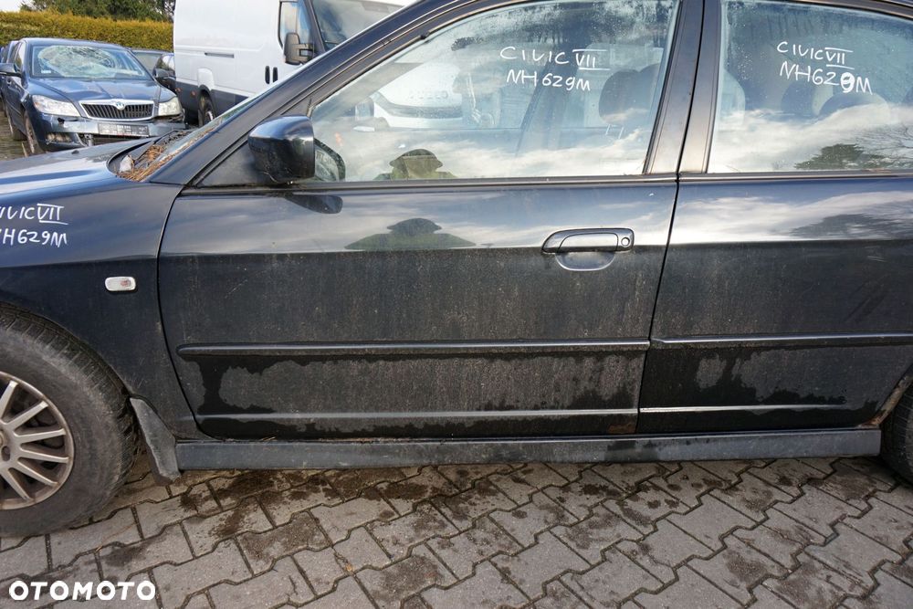 DRZWI PRZEDNIE LEWE CIVIC VII LIFT SEDAN NH629M  SZARY HONDA 2004-2006 - 3