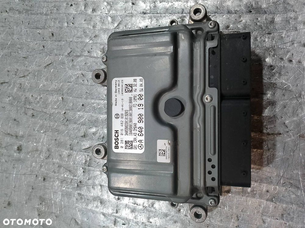 KOMPUTER, STEROWNIK MERCEDES KLASA B W245 A6409001900 0281016482 2.0 CDI - 3