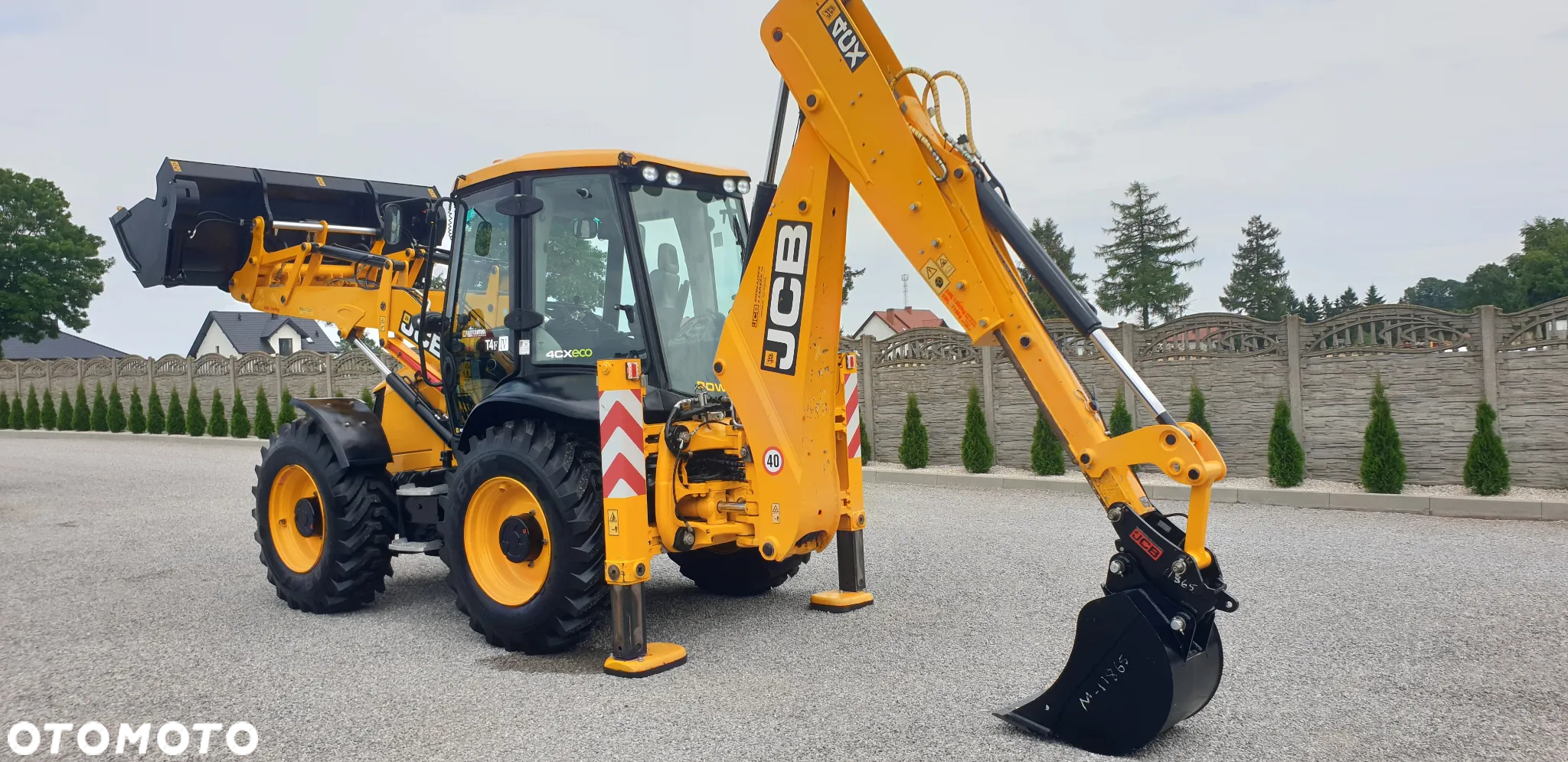 JCB 4CX rok 2018 full opcja sprowadzona 3850mtg. SUPER STAN! - 39