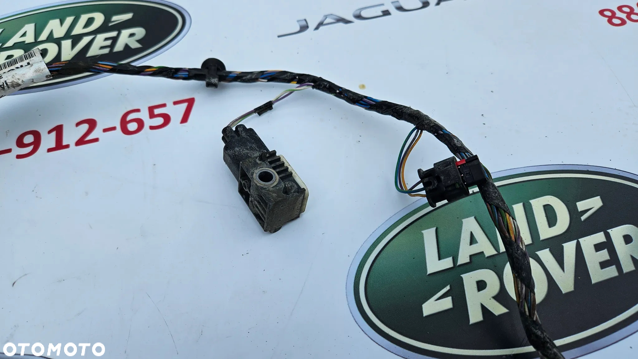 Jaguar XJ 351 2010-2015 Instalacja zderzaka przedniego  Wiązka PDC 4x PDC Antena 2X Czujnik uderzeniowy 8X23-14B006-AA Przewód zderzaka AW93-14369FE  EUROPA - 4