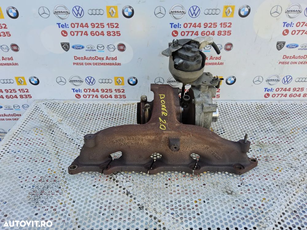 Turbina Peugeot Boxer 2.0 euro 6 Citroen Jumper 2.0 euro 6 cod 53031015182 9812386080 - 4
