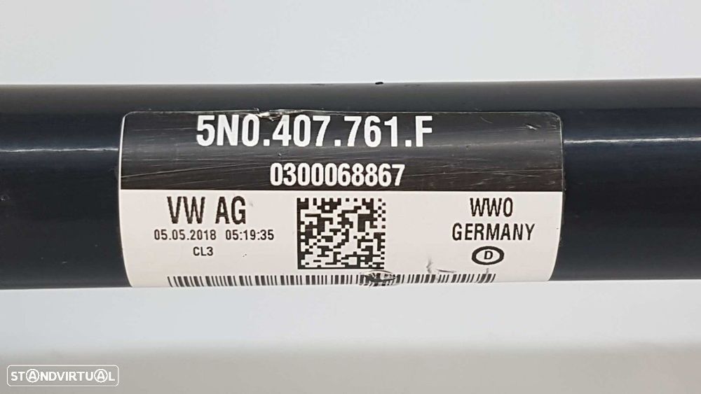 TRANSMISSÃO FRENTE ESQUERDA AUDI Q3 (8UG) SPORT EDITION - 2