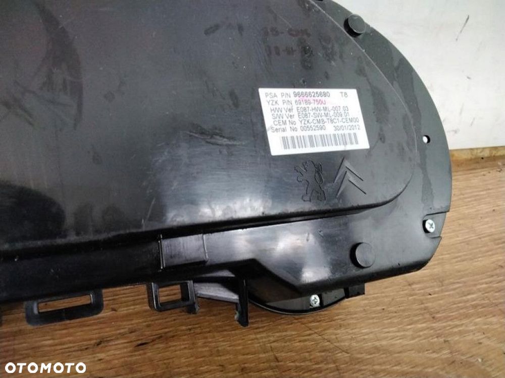 peugeot 5008 1.6 hdi licznik 9666625680 - 4
