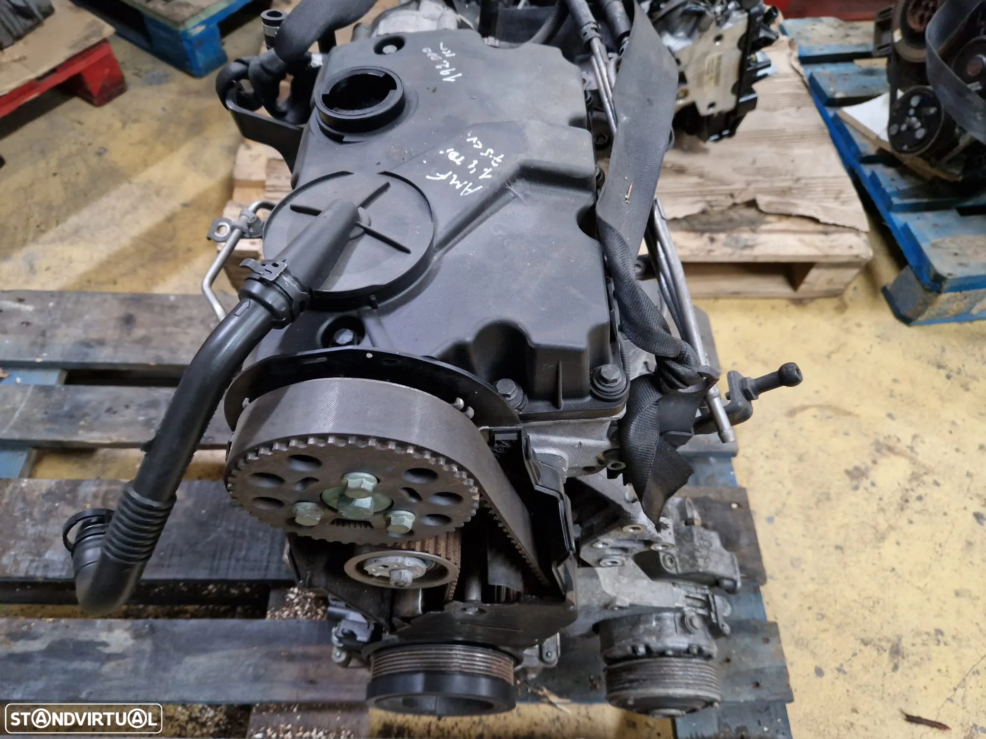 Motor usado para peças AMF VW POLO 1.4 TDI SEAT IBIZA SKODA FABIA BNM - 5
