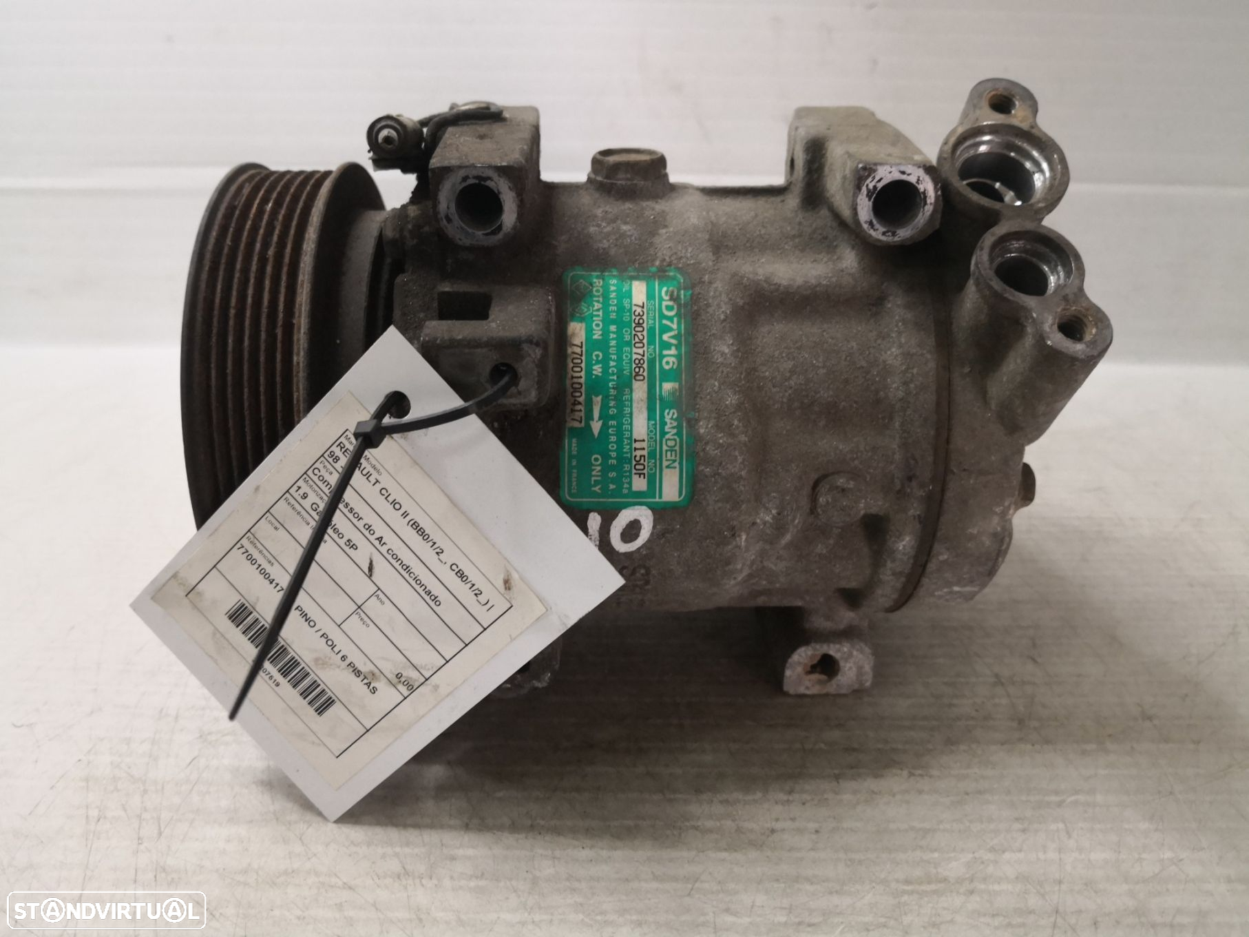 Compressor Do Ar Condicionado Renault Clio Ii (Bb_, Cb_) - 3