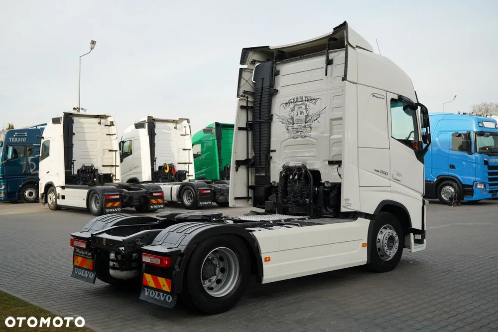 Volvo FH 500 / KLIMATYZACJA POSTOJOWA / CAŁA NA PODUSZAKCH / EURO 6 - 9