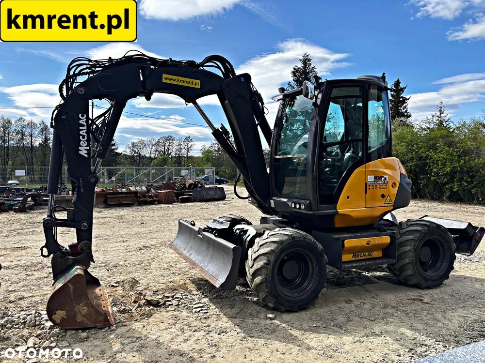 Mecalac 9 MWR KOPARKA KOŁOWA 2018R. MTH: 4099 | MECALAC 11 KOMATSU PW 98 TEREREX TW 95 110 WACKER NEUSON 100 YANMAR - 22