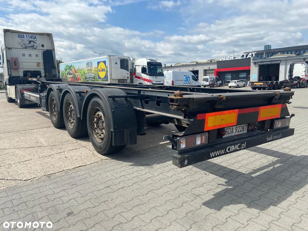 CIMC SX03 naczepa podkontenerowa 40", 45" - 2019r. - 1