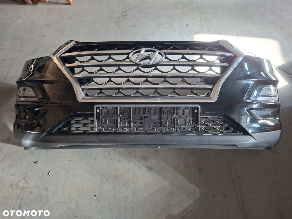 HYUNDAI TUCSON III 3 LIFT 18- ZDERZAK PRZÓD PRZEDNI Kompletny czarny biały siwy szary pae pyw x5r - 20
