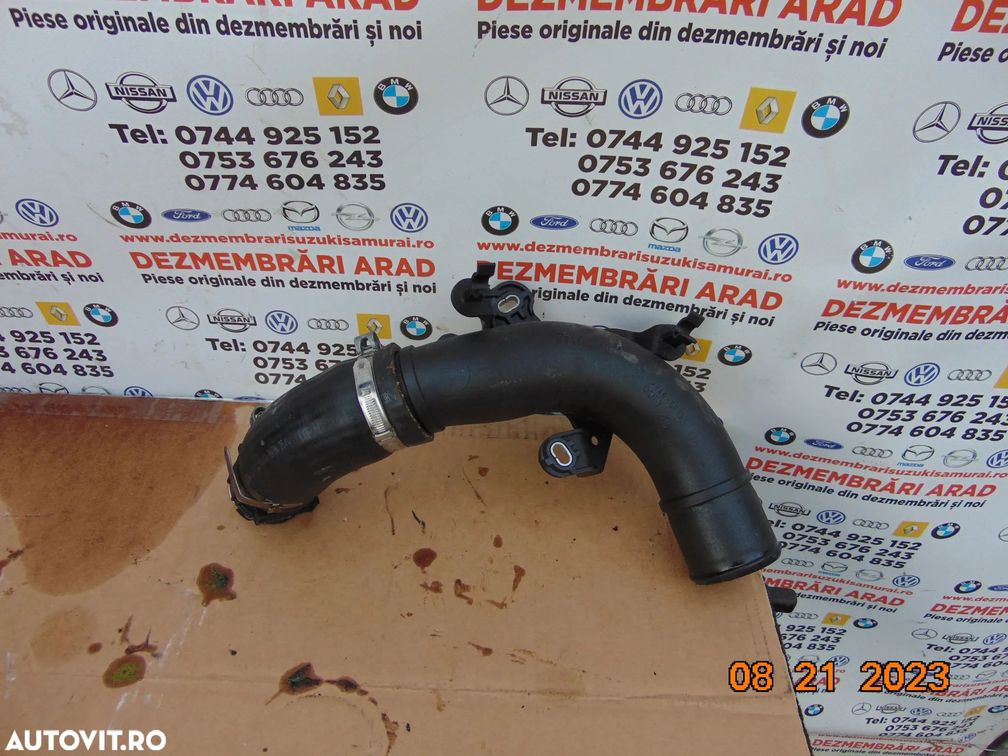 Tub aer Dacia 0.9 sandero logan mcv tub admisie conducta furtun  renault clio 4 captru 0.9 - 1