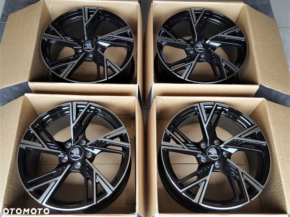 Alufelgi 18 5x112 Skoda Octavia Kodiaq Superb Yeti Karoq Enyaq Nowe ! 748# - 7
