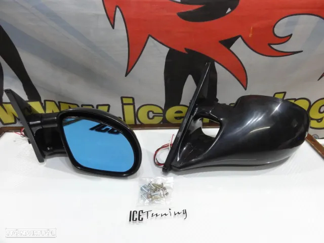 Espelhos / retrovisores elétricos 3 fios M3 look para Honda civic 1996-2001 EK1, EK3, EK4, EK9, EJ8, EJ9 2 / 3 / 4 portas Hatchback / coupe / sedan - 5