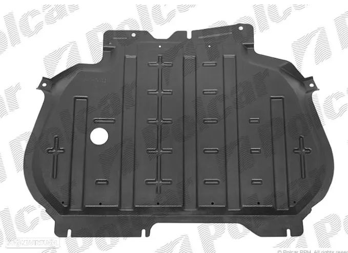 Blindagem de proteção de motor Nissan Navara D40 - 1