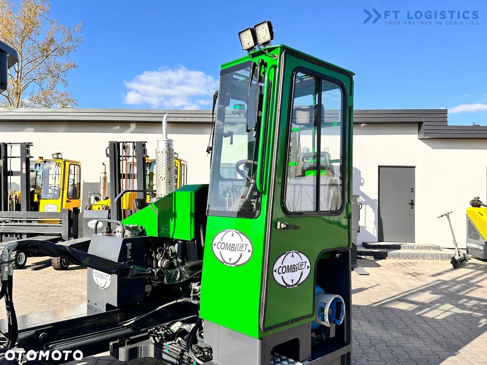 Combilift C4000 / TRIPLEX / 4900MM / GAZ / WOLNY SKOK / PRZESÓW WIDEŁ / JAK NOWY - 38