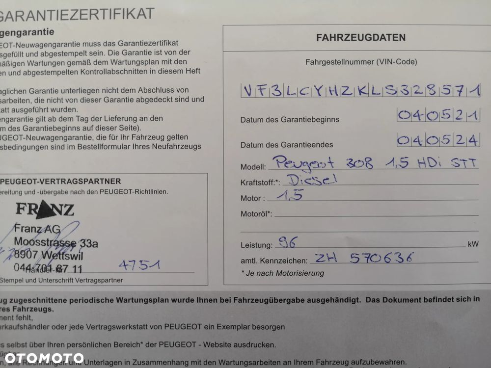 Peugeot 308 BlueHDi 130 EAT8 Active Pack - 9