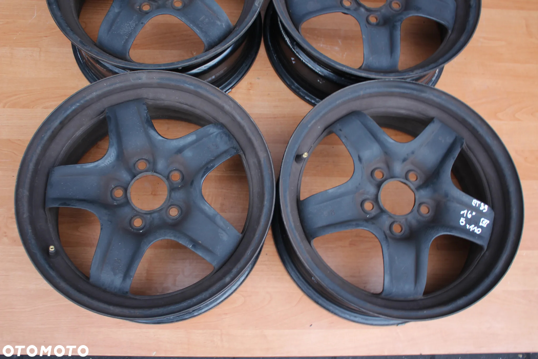 FELGI STALOWE STRUKTURALNE OPEL ZAFIRA A B ASTRA H MERIVA B VECTRA C SIGNUM 16 CALI 5X110 ET39 - 3