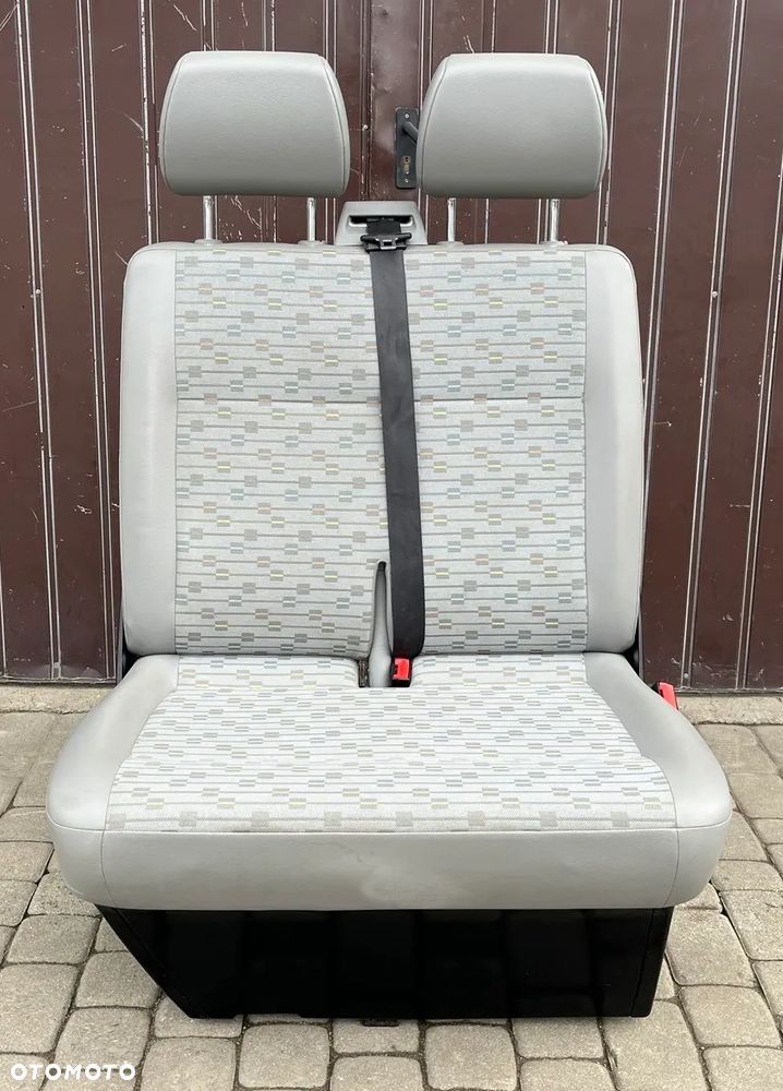FOTEL DWÓJKA PALACE PLACE PRAWY PRZEDNI PRZÓD KANAPA VW T5 LIFT CARAVELLE DOKA MULTIVAN TRANSPORTEREU - 2