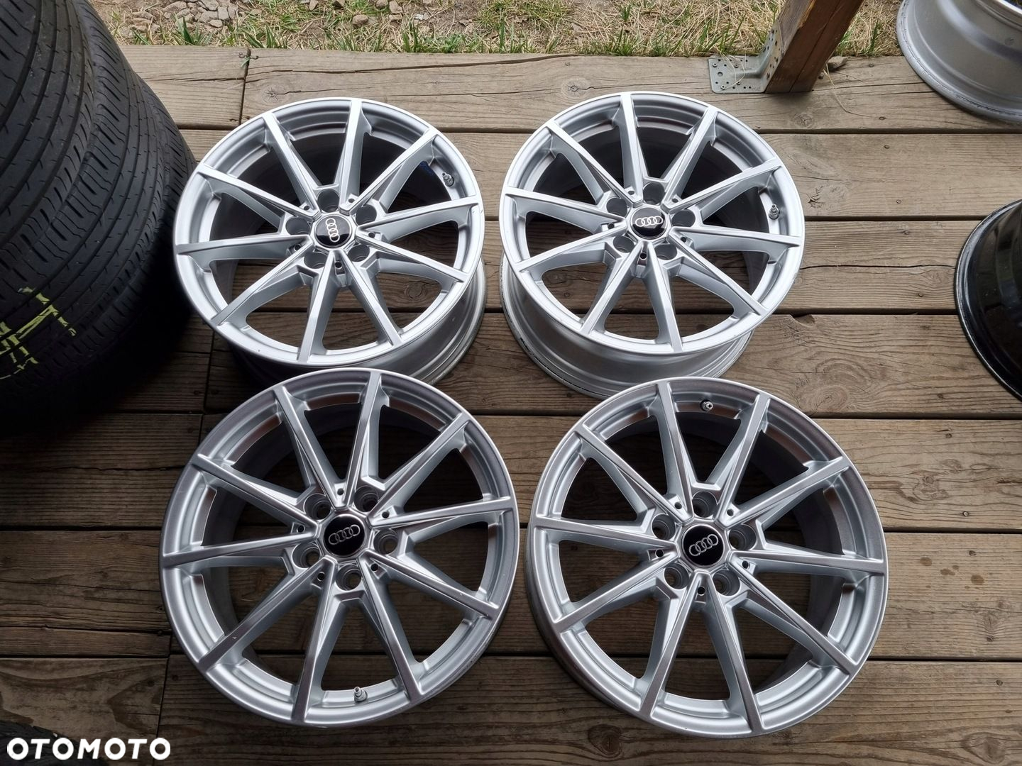 VW PASSAT,TIGUAN,SEAT LEON,AUDI A4,SKODA Octavia ALU 7,5X17 ET30 super stan - 8