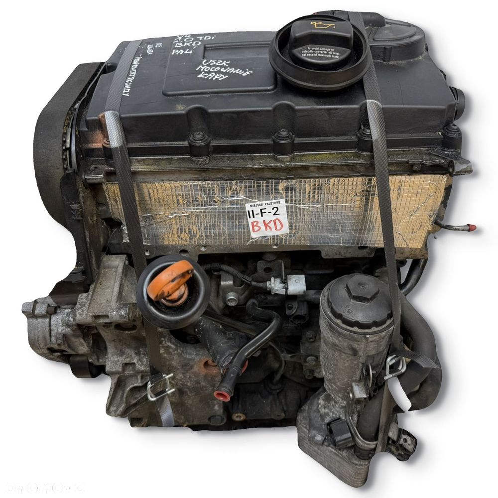 SILNIK BKD Audi A3 II 8P Seat Altea Leon II Toledo III 2.0 TDI 140KM diesel - 12