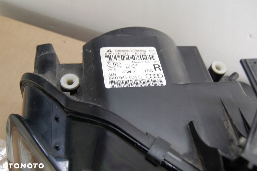 REFLEKTOR BIXENON AUDI A4 B8 8K 2008-2011 KOMPLET 2 szt - 9