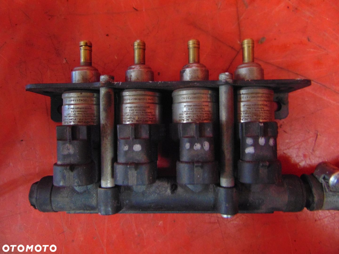 LISTWA WTRYSKOWA GAZU LPG BARRACUDA CZUJNIK PS-01 - 4