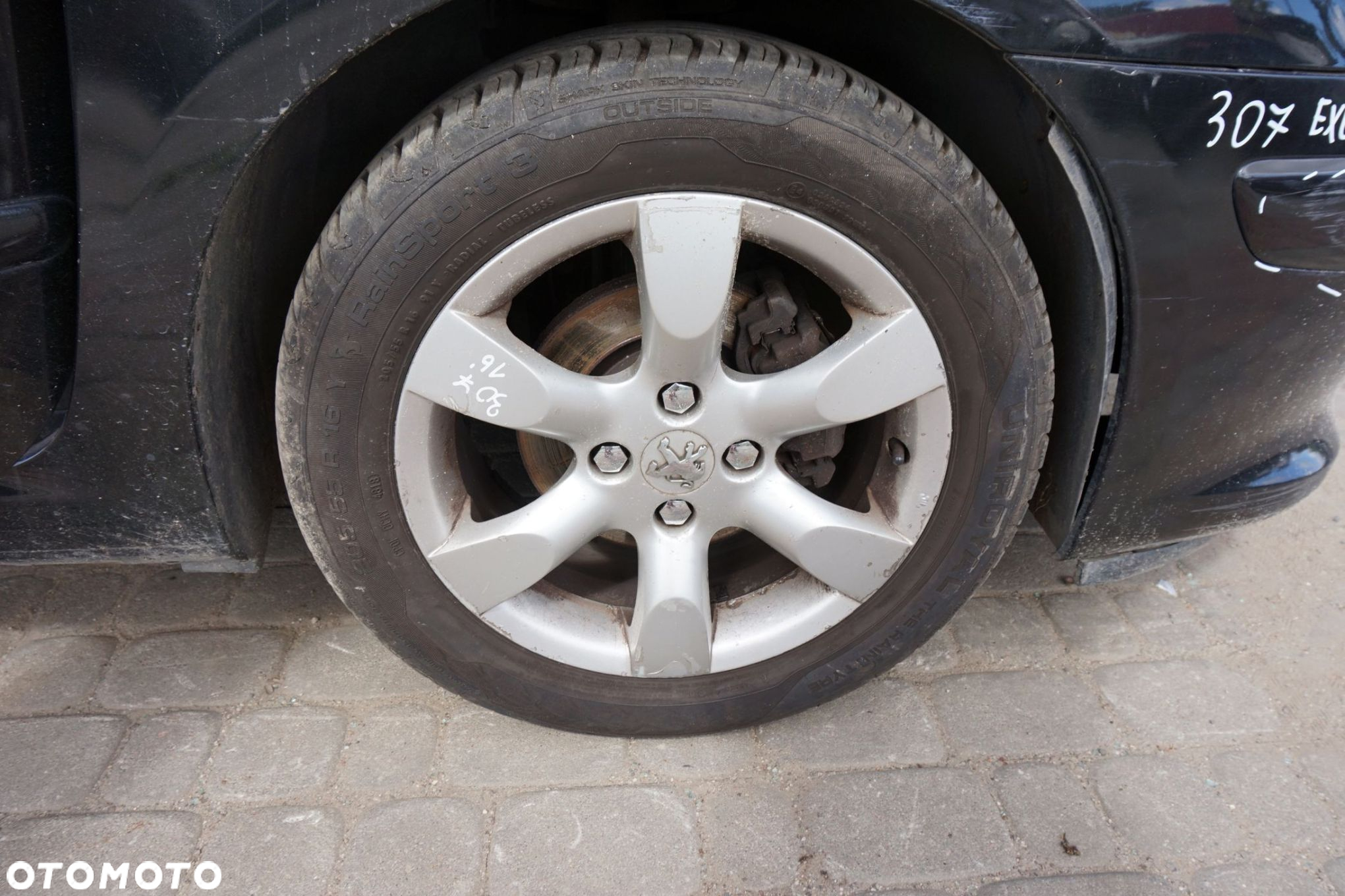 KOŁA FELGI ALUFELGI 307 LIFT 16 4X108 16 4x108 16 4X108 PEUGEOT 2005-2007 - 5