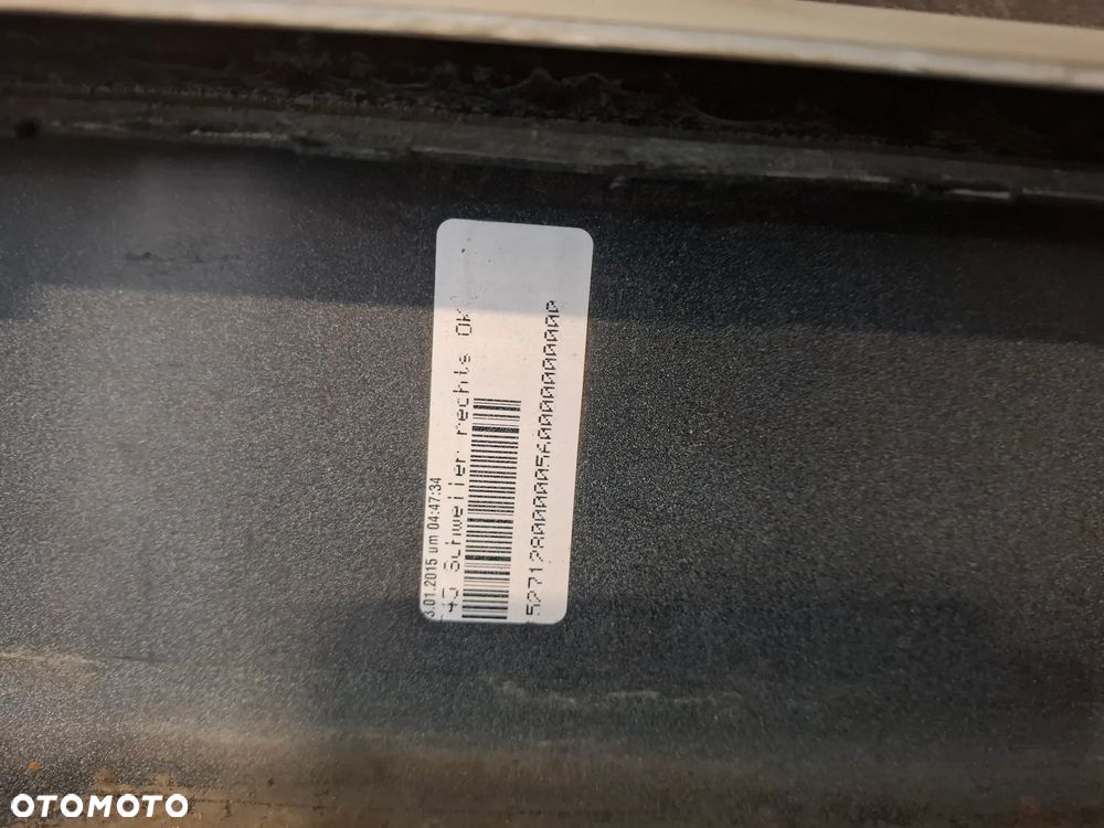 Nakładka progowa prawa BMW 2 F45 2015 rok kolor 300 nr 7318850 - 5