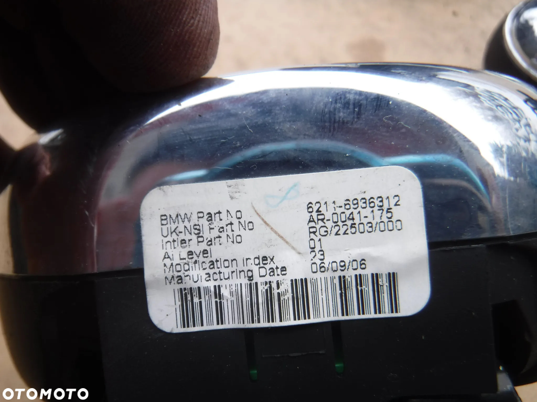 Mini Cooper One I R50 R53 01-06 licznik obrotomierz 6936312 - 2