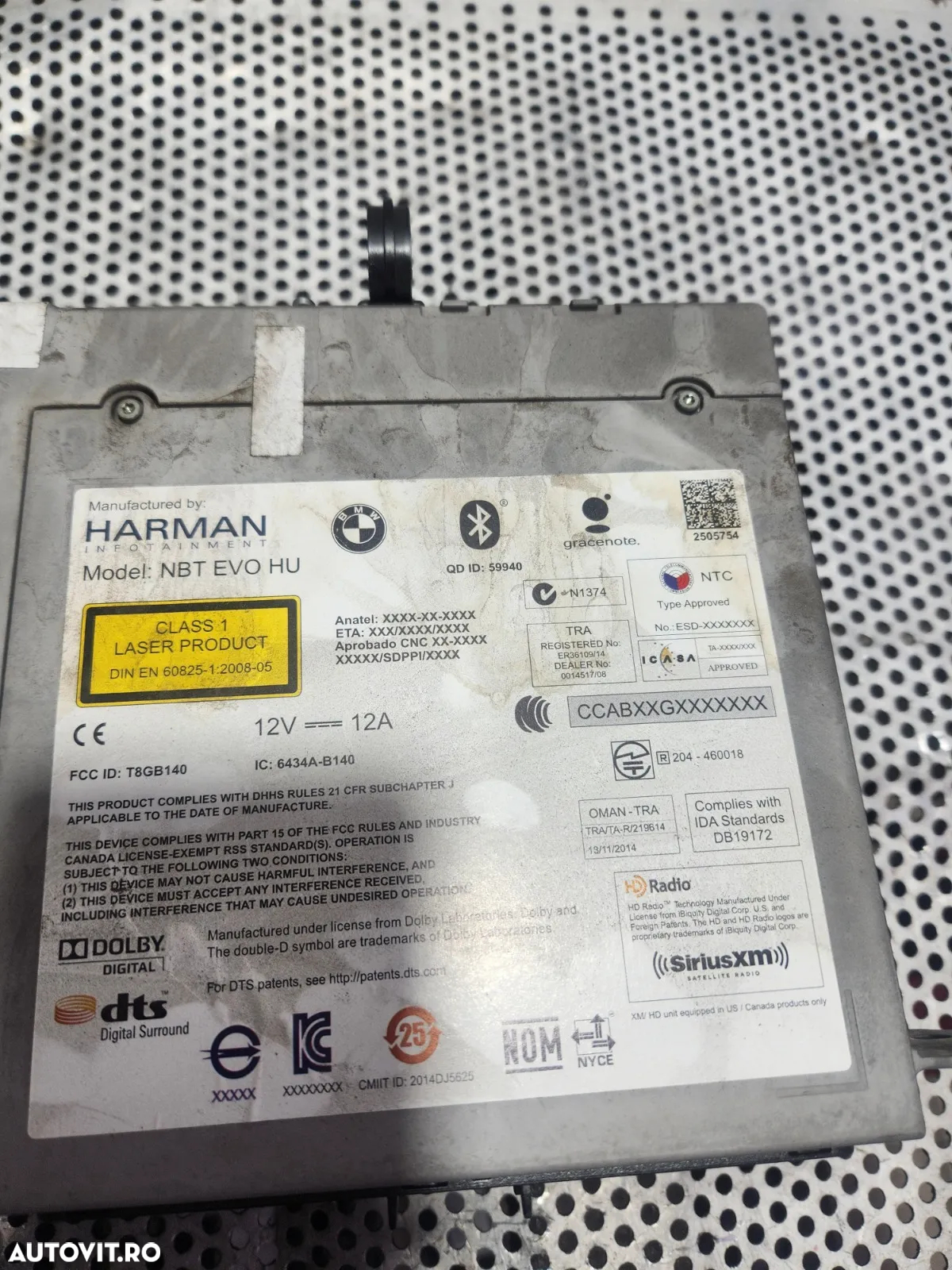 Kit Navigatie Completa NBT EVO HU Bmw F30 F31 F32 F33 F34 F36 Cod    - Dezmembrari Arad - 10
