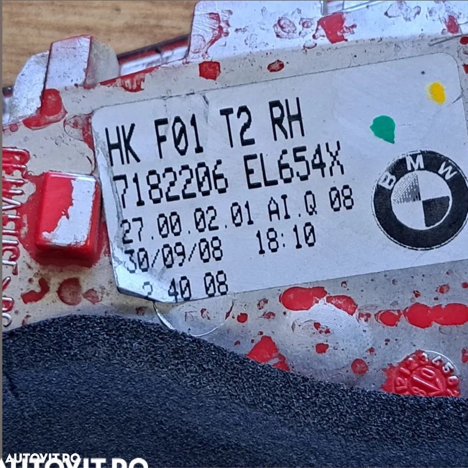 Stop tripla lampa stanga dreapta spate aripa 2008-2009-2010-2011-2012 model cu tenta rosie fara facelift bmw F01 F02 F03 F04h - 5