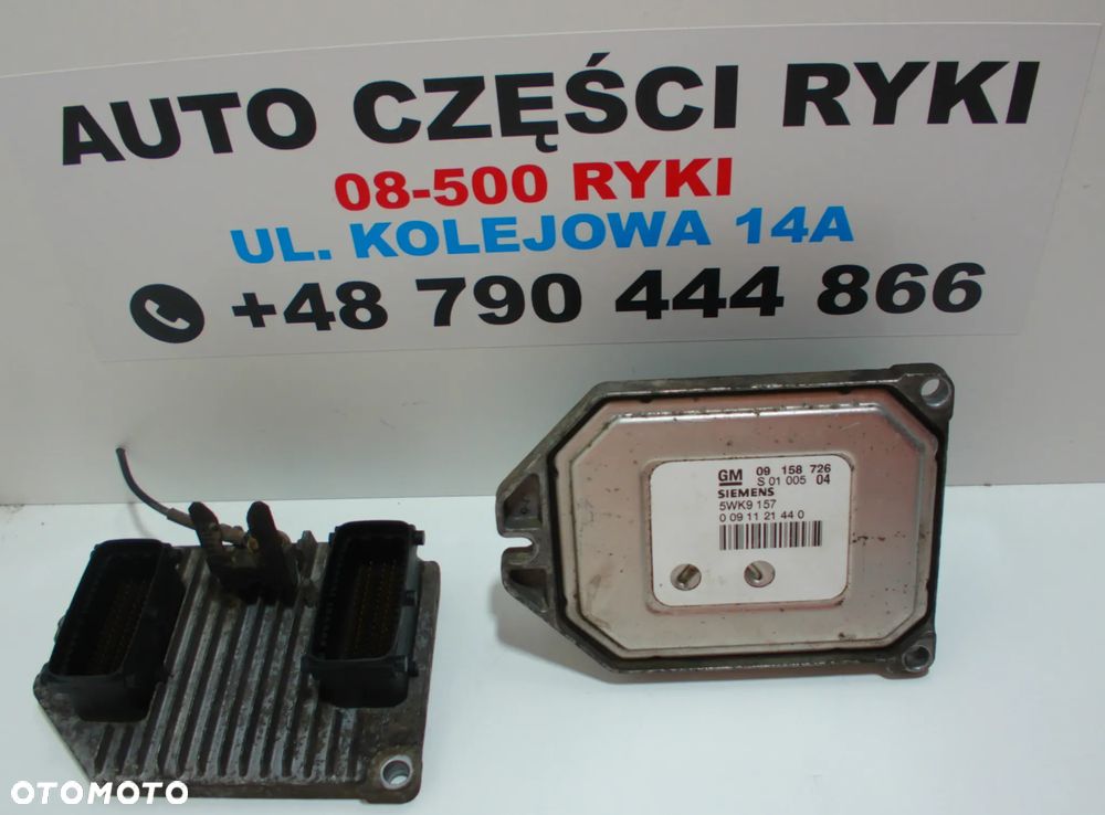 Sterownik komputer Silnika GM 09158726 Simens 5WK9 157 - 1