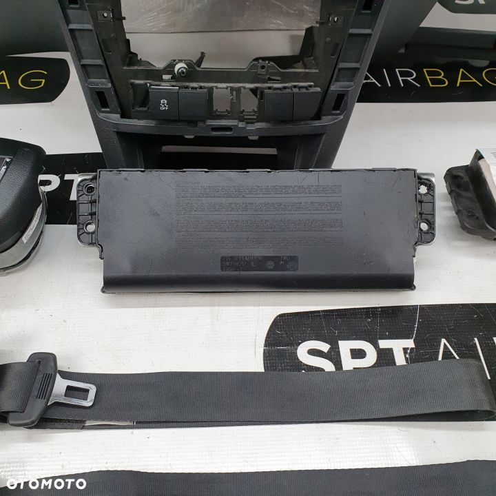 SKODA YETI DESKA ROZDZIELCZA KONSOLA KOKPIT PULPIT PODUSZKI AIRBAG AIR BAG PASY KIT SET - 9