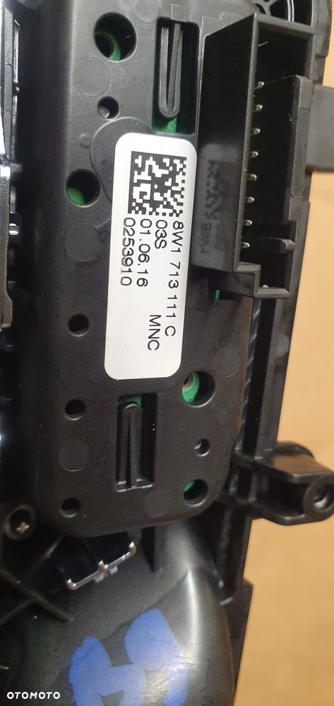 Gałka mieszek zmiany biegów wyświetlacz przełącznik ręcznego Audi A4 B9 8W1713111C - 9