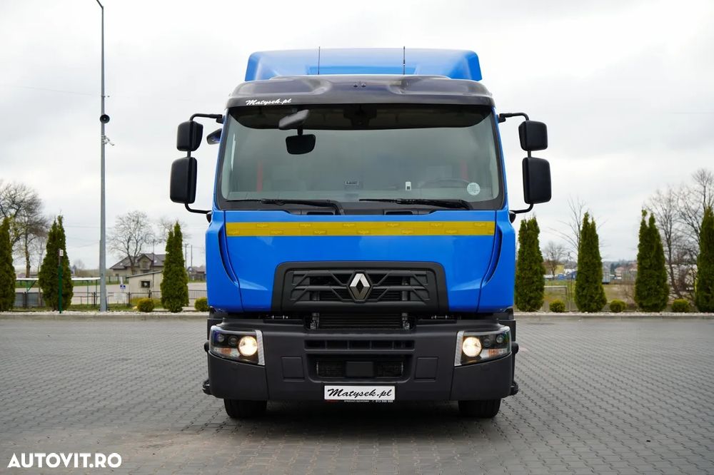 Renault D WIDE 380 DE11 / 4X2 / CAMION DE REMORCAJE 8 M / TRANSPORT AUTO / PLATFORMĂ / TROLIU / - 14