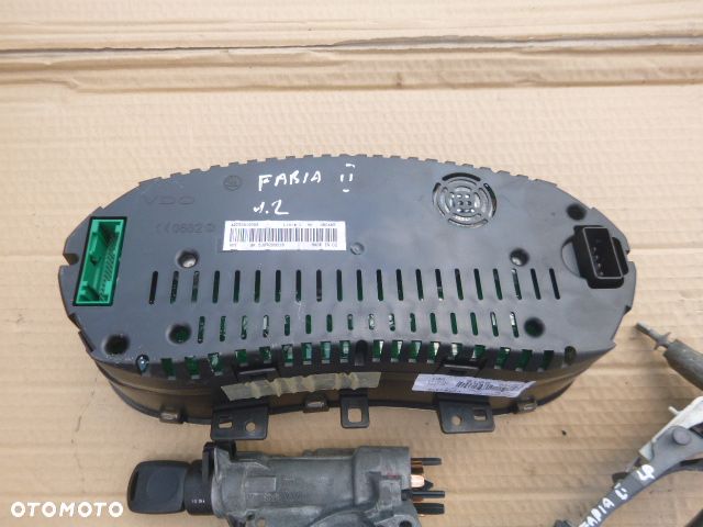 ZESTAW STARTOWY KOMPUTER STACYJKA IMMOBILIZER LICZNIK SKODA FABIA II 1.2 07- - 14
