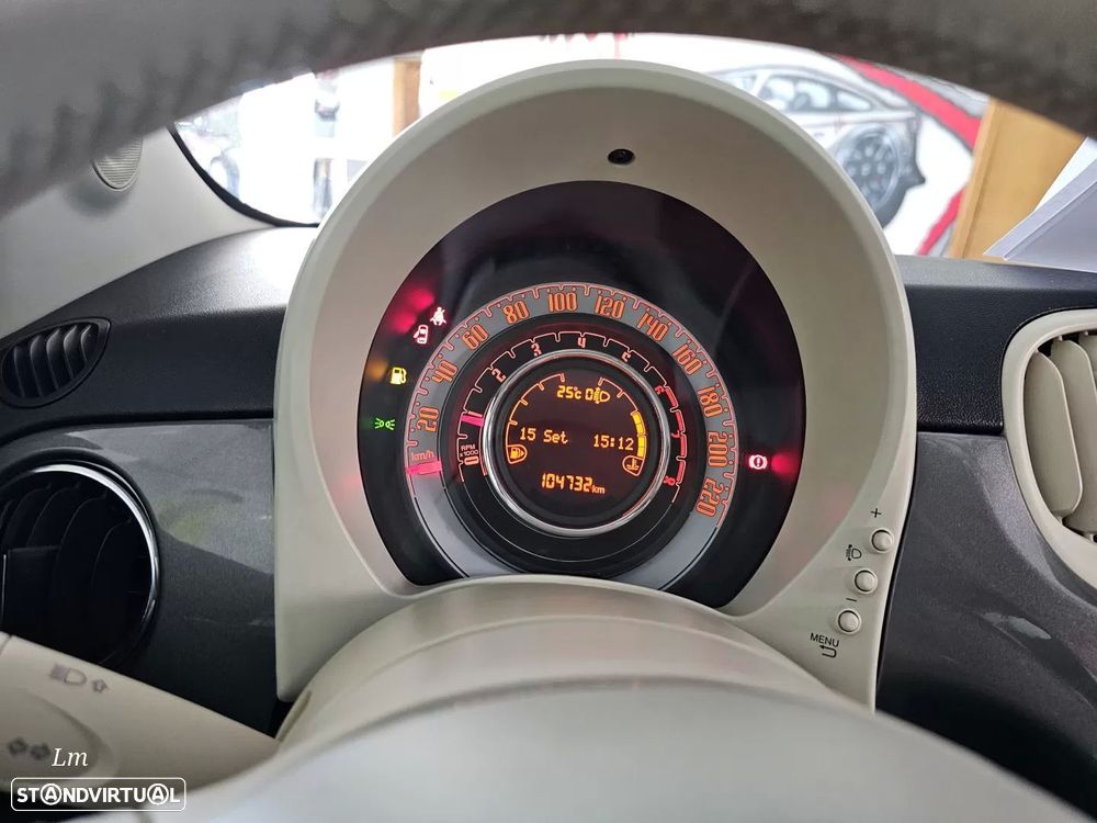 Fiat 500 1.2 Lounge S&S - 12